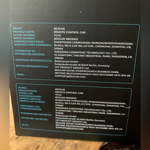 BEZGAR RC Car Model TC141 - New in Box! Remote Control Truck - Picture 8 of 11